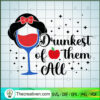 Drunkest Of Them All SVG Cut File for Cricut & Silhoue Design 94398 3 Snow White Drinking Glass copy