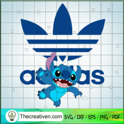 Adidas Stitch SVG, Adidas Logo SVG, Ohana Stitch SVG