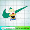The Simpson Krusty The Clown SVG Cut File for Cricut 2 The Simpsons Krusty The Clown Nike Logo copy