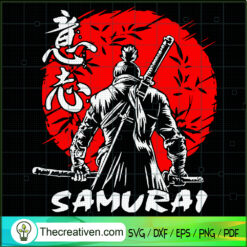 Samurai SVG, Japan Samurai SVG, Samurai Poster SVG