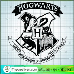 Hogwarts Draco Dormiens Nunq SVG Cut File for Cricut