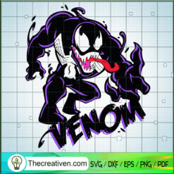 Horror Venom SVG, Venom SVG, Marvel SVG
