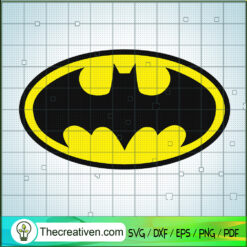 Batman Logo SVG, Batman SVG, DC Comics SVG