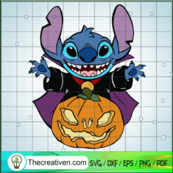 Stitch Lilo Pelekai Belle SVG, Halloween Stitch SVG, Ohana Stitch SVG