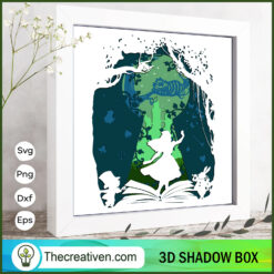 Alice In Wonderland 3D Paper SVG Cut File for Cricut