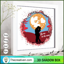 Ballet Girl 3D Papercut Lightbox SVG Cut File for Cricut & Silhouette