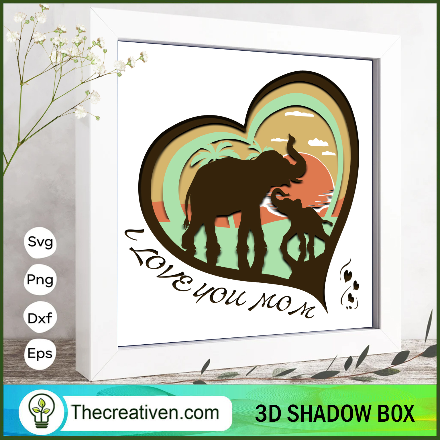 I Love You So Much 3D Paperc SVG Cut File for Cricut 1 I Love You So Much 3D Paperc SVG Cut File for Cricut