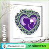 Bear Mom 3D Papercut Lightbox SVG Cut File for Cricut & Silhouette