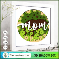 Cat Couple With Earth 3D Pap SVG Cut File for Cricut