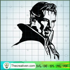 Doctor Strange Face SVG, Dr.Strange SVG, Marvel SVG