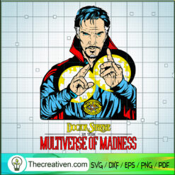 Multiverse Of Madness SVG, Doctor Strange SVG, Marvel Comics SVG