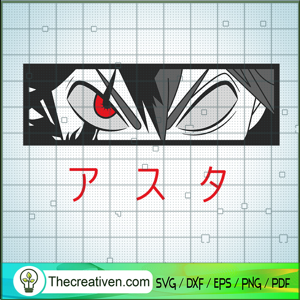 5 Leaf Demon SVG, Devil SVG, Black Clover SVG 1 5 Leaf Demon SVG, Devil SVG, Black Clover SVG