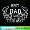 Best Dad Ever SVG, Dad SVG, Happy Father's Day SVG 3 Best Dad Ever copy