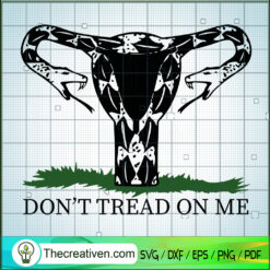 Don't Tread On Me SVG, 2nd Amendment SVG, Rattlesnake SVG