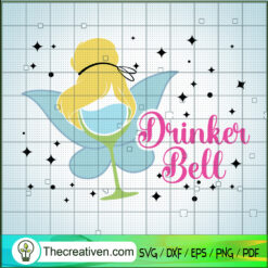 Drinking Bell SVG Cut File for Cricut & Silhouette