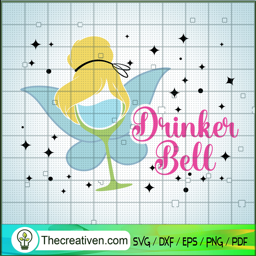 Drinking Bell SVG Cut File for Cricut & Silhouette 1 Drinking Bell SVG Cut File for Cricut & Silhouette