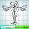 Floral Uterus SVG, Don't Tread On Me SVG, Rattlesnake SVG