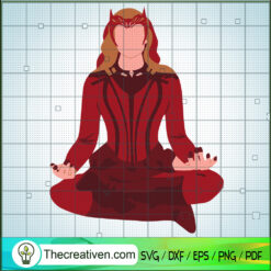 Wanda Dream Walking Multiver SVG Cut File for Cricut