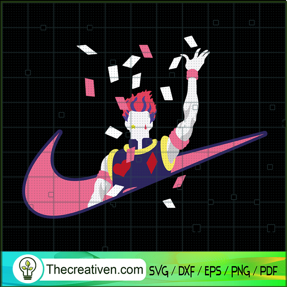 Nike x Hisoka With Card SVG, Hunter x Hunter SVG, Nike Logo SVG 1 Nike x Hisoka With Card SVG, Hunter x Hunter SVG, Nike Logo SVG