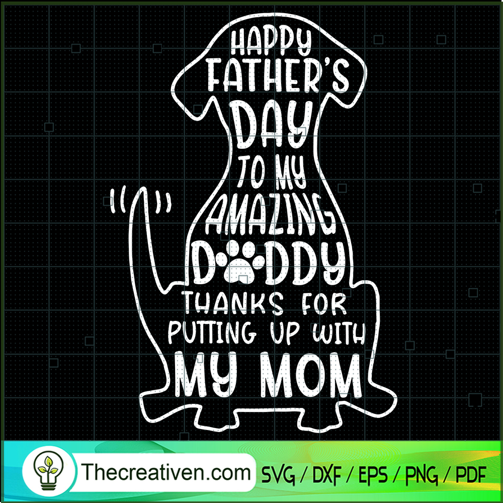 Happy Father's Day To My Ama SVG Cut File for Cricut 1 Happy Father's Day To My Ama SVG Cut File for Cricut