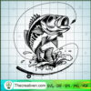 Hooking SVG, Fish Hook SVG, Fishing SVG