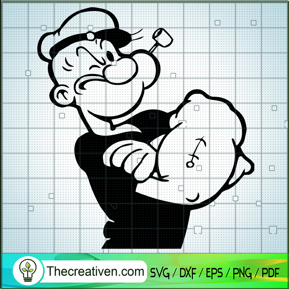 Popeye SVG, Popeye Bluto Cartoon SVG, Cartoon Characters SVG 1 Popeye SVG, Popeye Bluto Cartoon SVG, Cartoon Characters SVG