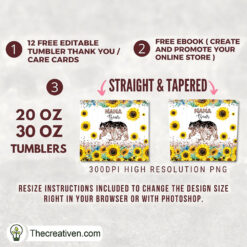 Alternative view of Mama Bear Full Tumbler Wrap Tumbler Wrap – Digital Dow Design 98431