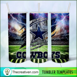 Dallas Cowboy Lighting Full Tu Tumbler Wrap Download
