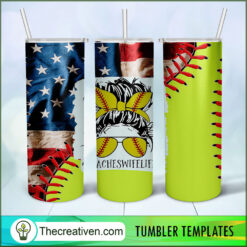 Coaches Wife Life Full Tumbler Wrap Tumbler Wrap – Dig Design 98534