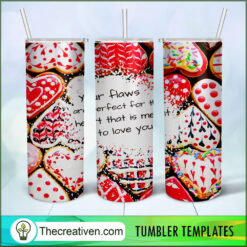 Your Flaws Are Perfect For The Tumbler Wrap Download Design 98575