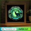 Deer Shadow Box, Deer Paper Cut, 3D Box