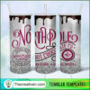 North Pole Full Tumbler Wrap Tumbler Wrap – Digital Download
