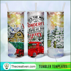 Is The Most Wonderful Time Of  Tumbler Wrap Download