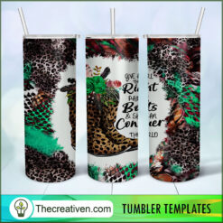 Give A Girl The Right Pair Of  Tumbler Wrap Download