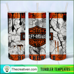 Harley-Davidson Hit The Road F Tumbler Wrap Download