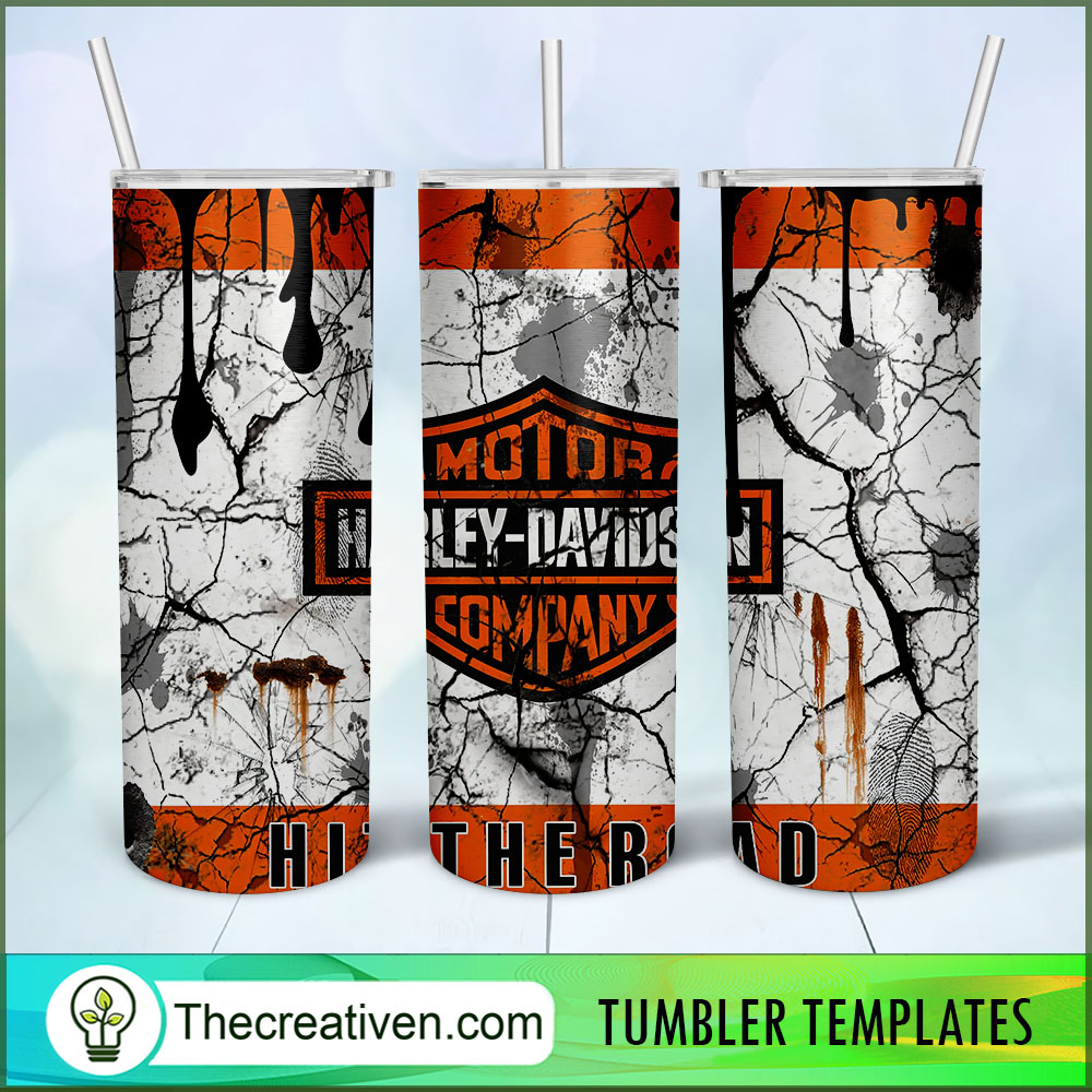 Harley-Davidson Hit The Road F Tumbler Wrap Download 1 Harley-Davidson Hit The Road F Tumbler Wrap Download