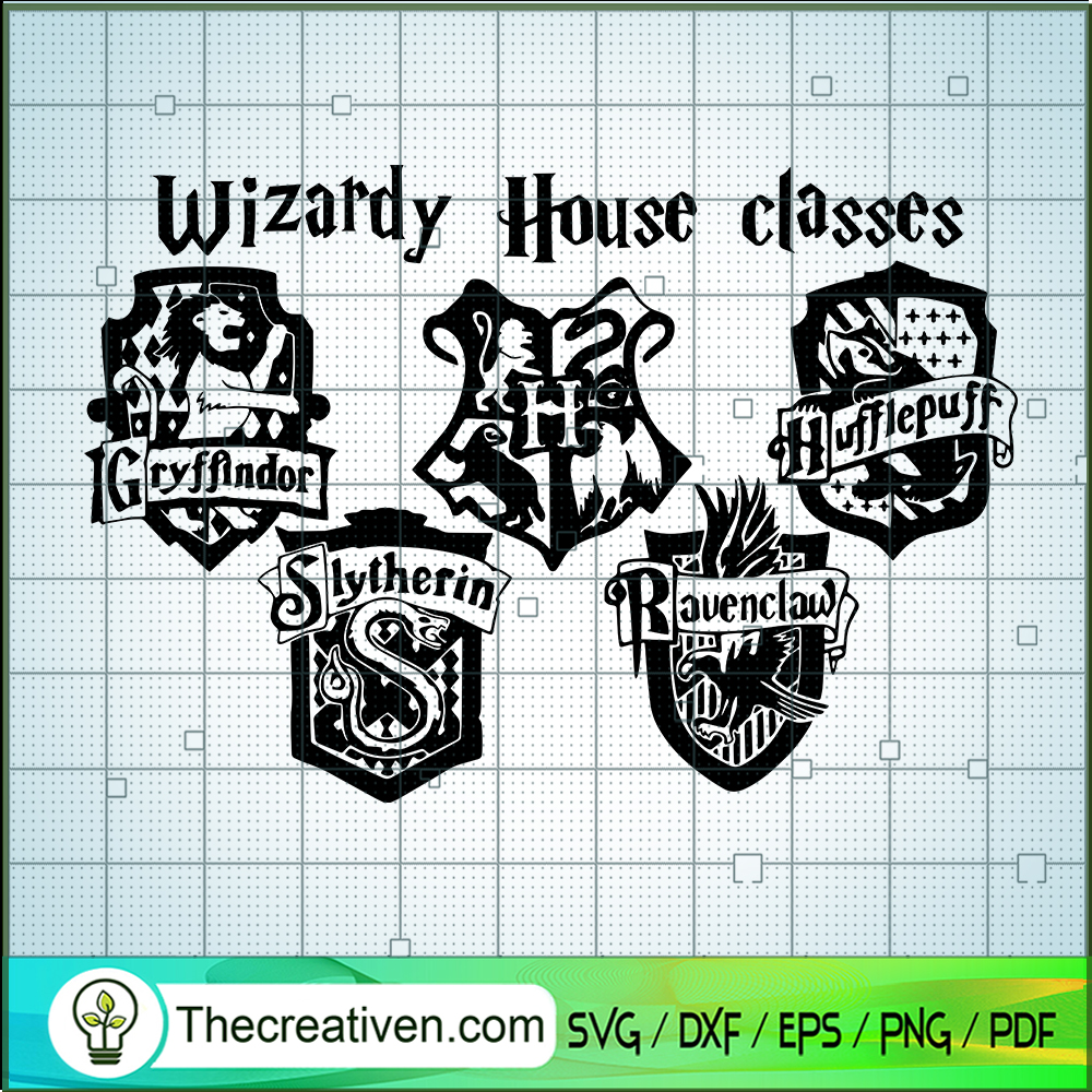 Wizardy House Classes SVG, Harry Potter SVG, Wizard SVG 1 Wizardy House Classes SVG, Harry Potter SVG, Wizard SVG