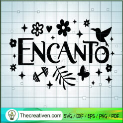 Disney Encanto SVG, Walt Disney SVG, Cartoon SVG