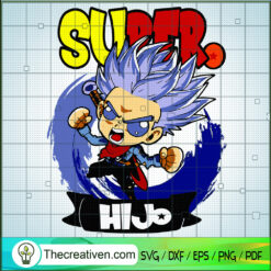 Super HIJ SVG, Trunks Dad SVG, Happy Father's Day SVG