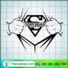Super Dad SVG, Dad Super Man SVG, Father's Day SVG