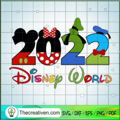 2022 Disney World SVG, Walt Disney SVG, Mickey And Minnie SVG