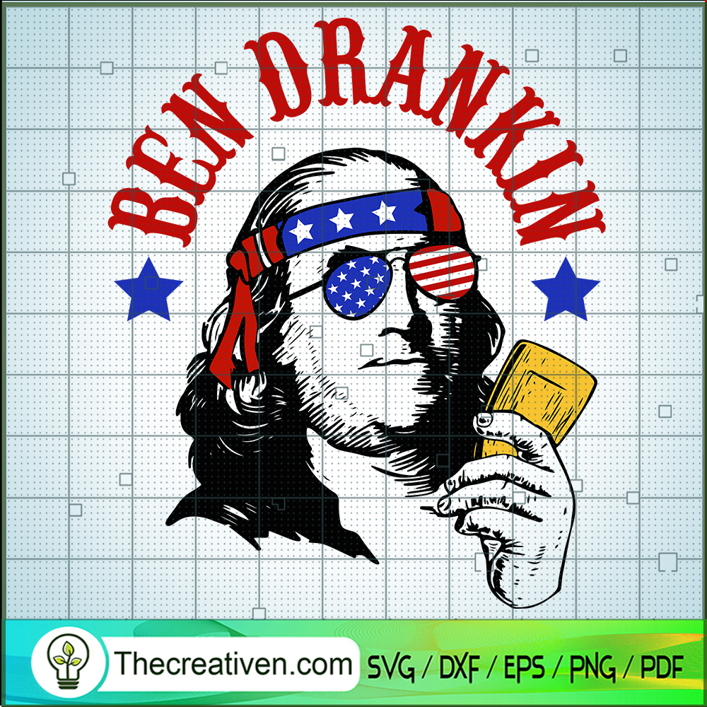 Ben Drankin SVG, Drinking Beer SVG, 4th Of July SVG 1 Ben Drankin SVG, Drinking Beer SVG, 4th Of July SVG