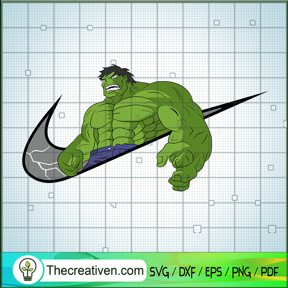 Nike With Hulk SVG, Nike x Marvel SVG, Hulk SVG 1 Nike With Hulk SVG, Nike x Marvel SVG, Hulk SVG