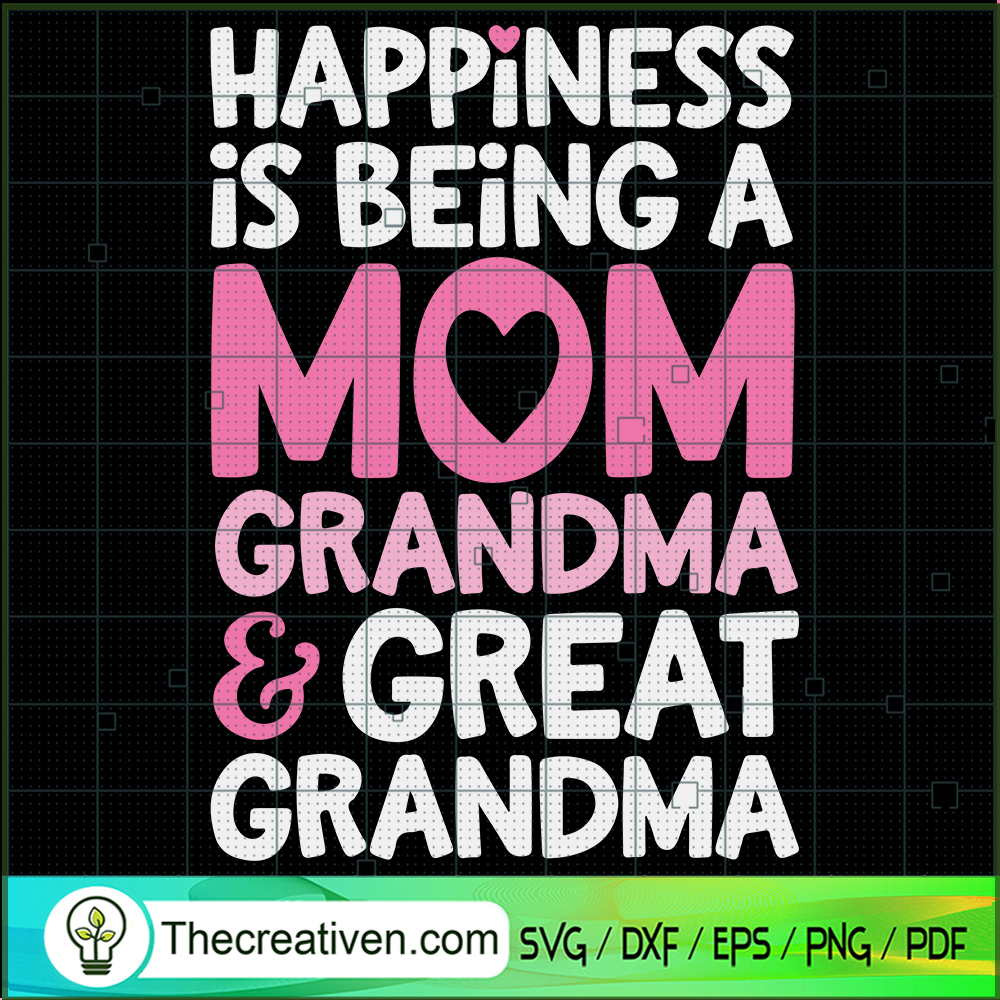 Happiness Is Being A Mom Gra SVG Cut File for Cricut 1 Happiness Is Being A Mom Gra SVG Cut File for Cricut
