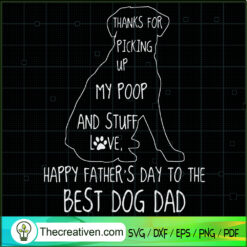 Thanks For Picking Up My Poo SVG Cut File for Cricut