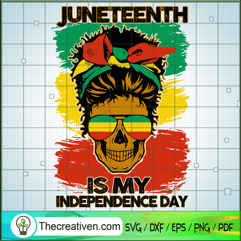 Juneteenth Is My In Dependen SVG Cut File for Cricut 1 Juneteenth Is My In Dependen SVG Cut File for Cricut