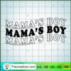 MAMAS BOY svg dxf png pdf jpg. Boy mama copy