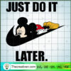 Nike x Mickey Mouse SVG, Nike Just Do It SVG, Disney Mickey SVG 2 Mickey Mouse x Nike copy