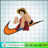 Nike With Monkey D.Luffy Bunch SVG, Nike Logo SVG, Luffy SVG