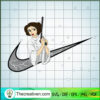 Nike x Princess Leia Organa SVG Cut File for Cricut & Silhouette